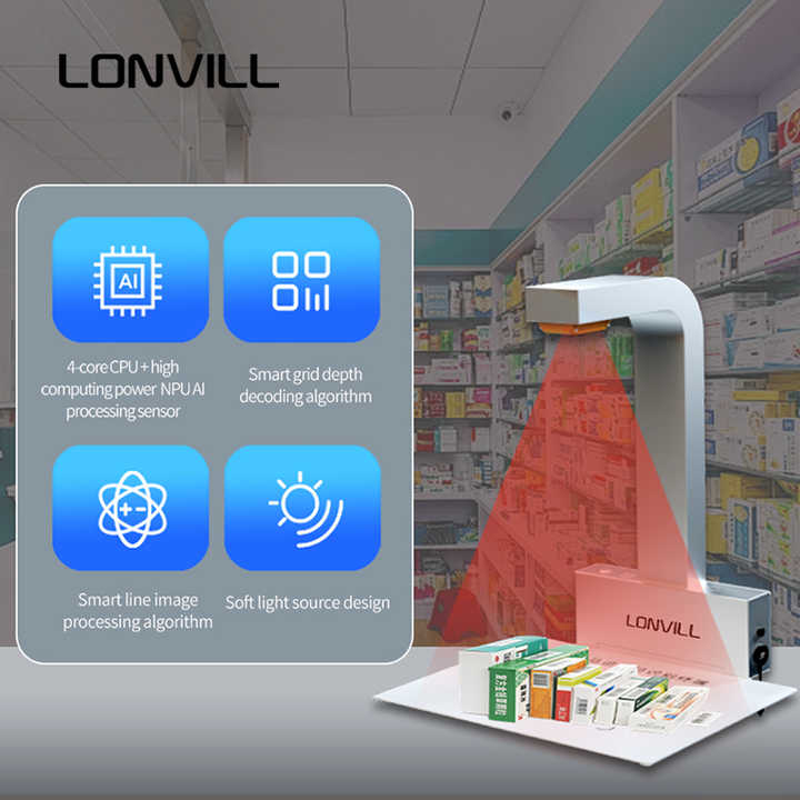 LONVILL Scanner Barcode Code Scanner for Sale,new Scanner for Pharmacy ...