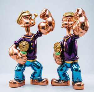 Statue en résine de marin musclé de 1,3 m, <span class=keywords><strong>figurine</strong></span> musicale, décoration intérieure et extérieure, objet d'art, décoration de maison, objet de collection - Product Image 5