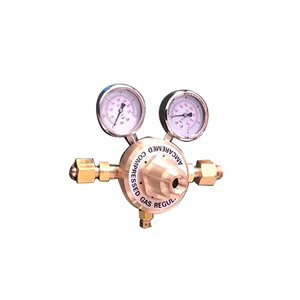 Chất lượng tốt nhất Brass hai máy đo áp suất cao y tế đa dạng điều chỉnh nén điều chỉnh không khí - Product Image 4