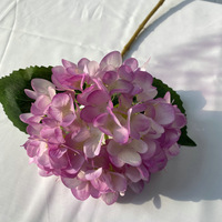 90 pétales de fleurs d'hortensia en soie, fleurs d'hortensia artificielles, tiges de fleurs d'hortensia, arrangements DIY pour la décoration de la maison et du salon
