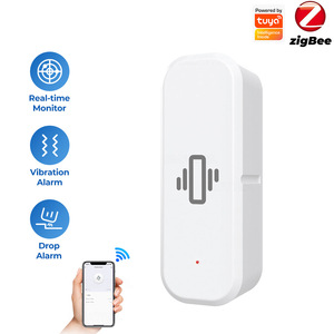 Sensor Getaran Pintar WIFI Tuya 2024 untuk Pintu Jendela, <span class=keywords><strong>Alarm</strong></span> Deteksi Pencuri - Product Image 2