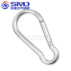 Mosquetón de Acero Inoxidable SMD 304 con Resorte, Gancho para Escalada, Sujetador para Equipo - Product Image 1