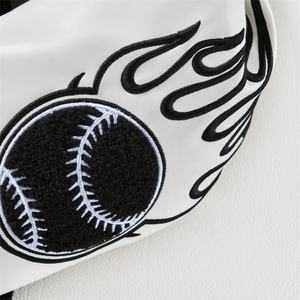 Chaqueta Americana de Lujo Personalizada, Estilo Retro, Informal, Vintage, Y2k, Cortavientos, Chaqueta Universitaria para Hombre - Product Image 5