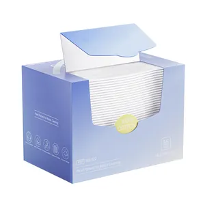 New Arrival Clean Towels Soft Cotton 100 Pure Cotton and Organic Facial Tissue Super Soft Makeup Remover Dry Wipes Facial Tissue