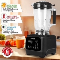 6 Liter Hoge Snelheid Blender, Heavy Duty Blender voor de Keuken, Professionele Sapblender, Krachtige Voedselmixer, Multifunctionele Blender