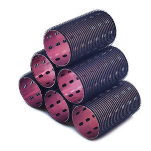 Fabrieksdirect Nieuwe DIY Hoge Temperatuur Krulspelden met Haarclips Nieuwe Aluminium Haarrollers voor Haarstyling en Krullen - Product Image 1