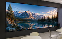 Hongwei Pantalla Gigante Intérieur 5 métros Haute Rafraîchissement Full HD Haute Résolution P2 Petit Pixel Pas Led Panneau Mural Vidéo P2