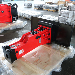 Patín de dirección deslizante Martillos hidráulicos de demolición para rocas para Bobcat - Product Image 3