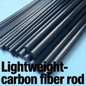 Стержни из углеродного волокна с эпоксидной смолой, различных диаметров (от 5 мм до 12,7 мм), длиной 2000 мм, черные, глянцевые/матовые, XR - Product Image 2
