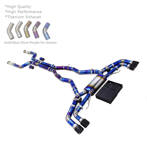 OEM Valvetronic <span class=keywords><strong>Escape</strong></span> Catback para BMW F95 X5M F96 X6M 4.4TT 2020-2024 Sistema <span class=keywords><strong>de</strong></span> tubo <span class=keywords><strong>de</strong></span> <span class=keywords><strong>escape</strong></span> con silenciador deportivo con válvula <span class=keywords><strong>de</strong></span> titanio - Product Image 1
