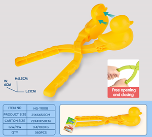 Longthuy ชุดของเล่นทรายหิมะทำจากเวียดนามของเล่นชายหาดพลาสติกพร้อมสโนว์แมนคลิปแม่พิมพ์สำหรับเด็กเล่นกลางแจ้ง - Product Image 5