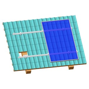 Système de montage solaire ARTSIGN pour toits, crochets de fixation pour panneaux solaires <span class=keywords><strong>sur</strong></span> toits en tuiles - Product Image 4
