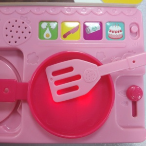 Ensemble de <span class=keywords><strong>cuisine</strong></span> en plastique pour enfants, jouets avec des livres sonores, fourniture d'usine - Product Image 5
