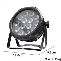 Projecteur de scène LED professionnel 150W, 14*10W, étanche, type PAR, émission de couleur RGBW, indice de protection IP65, EXW