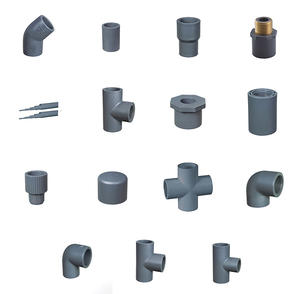 Raccord de tuyau en <span class=keywords><strong>PVC</strong></span>-U Schedule <span class=keywords><strong>80</strong></span> SCH80 de 40 mm 75 mm 4 pouces, coude en <span class=keywords><strong>PVC</strong></span>-U à 45 degrés - Product Image 2