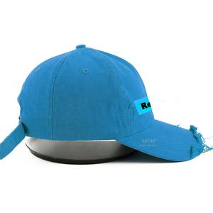 OEM خمر مخصص سيليكون التصحيح شعار 6 لوحة القطن المتعثرة قبعات البيسبول - Product Image 3