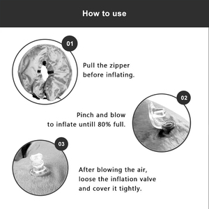 Cono protector de núcleo personalizado de fábrica, recuperación de PVC suave para mascotas, collar electrónico para gatos, collar inflable isabelino de alta calidad para perros - Product Image 3