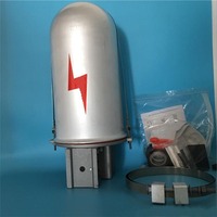 Boîtier métallique pour raccordement de fibres optiques OPGW et ADSS |   Accessoires pour câbles électriques