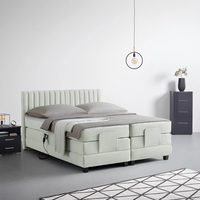 Luxuriöses Elektrisch Verstellbares Boxspring-Bettset, Ergonomisches Motorisiertes Bettgestell, OEM/ODM Großproduktion für Hotel & Heim-Schlafzimmer
