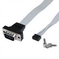 Cable Serial DB9 SR232, Cable de Conexión, Paso 254, Cobre