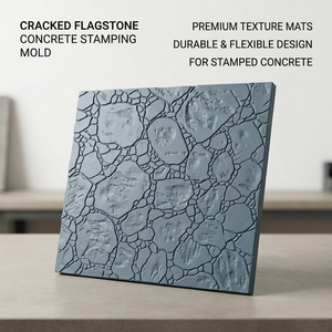 Molde Decorativo de Poliuretano para Estampado de Concreto con Molde de Silicona para Pavimento, Entrada de Vehículos, Patio, Jardín y Suelo - Product Image 1