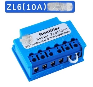 <span class=keywords><strong>Diodo</strong></span> <span class=keywords><strong>rectificador</strong></span> <span class=keywords><strong>de</strong></span> <span class=keywords><strong>media</strong></span> <span class=keywords><strong>onda</strong></span> Ry10a ZL6 <span class=keywords><strong>de</strong></span> alta potencia optimizado 500Vac 225Vdc <span class=keywords><strong>diodo</strong></span> <span class=keywords><strong>de</strong></span> freno electromagnético legibilidad mejorada - Product Image 2