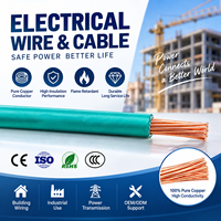 Câble de terre H07V-K en cuivre pur vert et jaune, isolé en PVC, économique et fiable pour la mise à la terre des équipements électriques