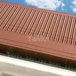 Façade extérieure en argile de style moderne pour villa résidentielle, hôtel et hôpital en mur-rideau en aluminium - Product Image 5