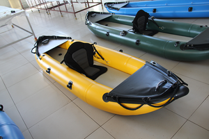 เรือพาย PVC ยอดนิยม เรือคายัคแบบสั่งทำขนาด 4 เมตร เรือตกปลาแบบเป่าลมพร้อมอุปกรณ์ครบชุด เรือคายัคแบบนั่งบนสำหรับตกปลา - Product Image 2