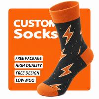 Chaussettes d'équipe personnalisées en coton peigné respirant et doux pour la course, l'entraînement et le sport (vente en gros)