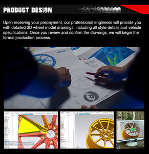 Jantes en alliage d'aluminium forgé de couleur noir et or vintage 5*120 5*114.3 5*110 pour McLaren BMW M4 Audi <span class=keywords><strong>Rs</strong></span> - Product Image 6