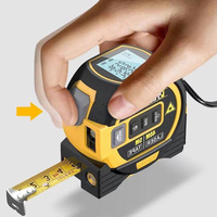 High Quality Portable Laser Distance Meter Automatic Digital LCD Display Laser Calibration Tape 40M Measuring Tool