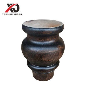 Деревянные ножки для мебели: круглые, коричневые, для диванов, тумб, журнальных столиков, табуретов, тумб под телевизор - запчасти - Product Image 4