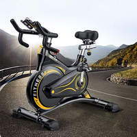 Vélo de spinning intelligent et silencieux pour entraînement multi-exercices à domicile