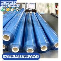 Rouleaux de film plastique souple en PVC transparent Boligao Super Clear, matériau PVC transparent