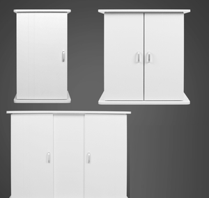 ארון לעמוד אקווריום עבור דג xs שיזוף רגלי עץ מלא ותמיכה - Product Image 2