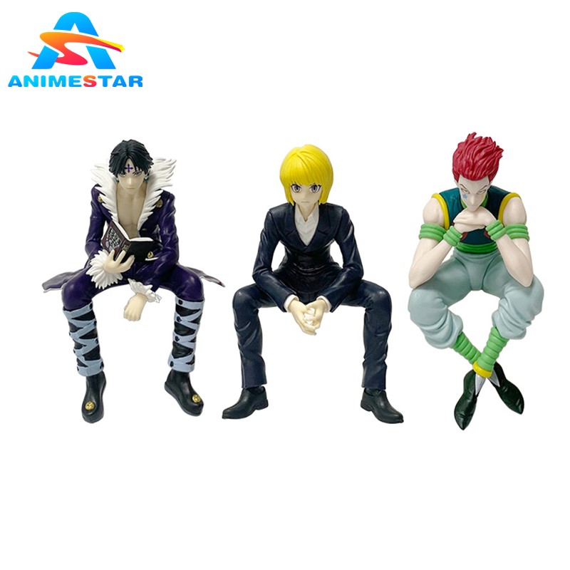 13CM在庫卸売フィギュア漫画モデルおもちゃクラピカヒソカクロロ