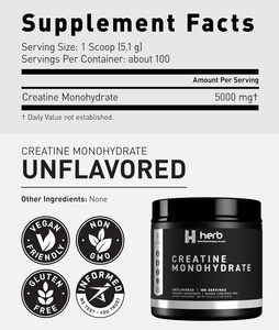 OEM ODM Supports Muscle Growth Strength Cognitive Function Enhanced Sports Nutrition <b>Creatine</b> Monohydrate Powder - Product Image 4