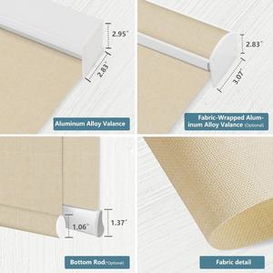 Stile di moda di lusso in lega di alluminio cassetta Smart telecomando tapparelle per uffici - Product Image 3