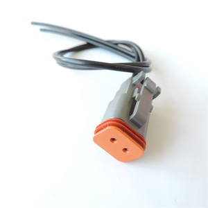 Conector de <span class=keywords><strong>2</strong></span> vias DT06-2S Montagem com W2s Wedgelock e 12 "16AWG Wire Pigtail - Product Image 5