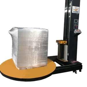 TP1650F-L Automatische Stretch Wrap Draaitafel Machine/Pallet Film Wrapper Met Schaal