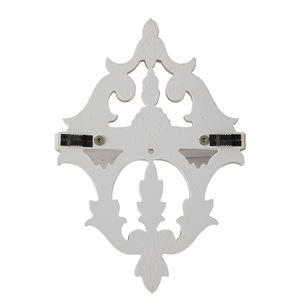 Decorazione della fattoria personalizzare legno imbiancato intagliato cremagliera scaffale di stoccaggio a parete in legno rustico montato a parete <span class=keywords><strong>scaffali</strong></span> galleggianti - Product Image 3