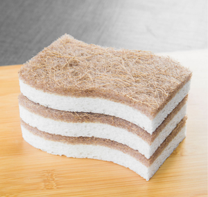Productos Ecológicos, Esponja de Celulosa de Coco para Lavar Platos, Herramientas de Limpieza para el Hogar, Accesorios de Cocina, Estropajo Ecológico - Product Image 3