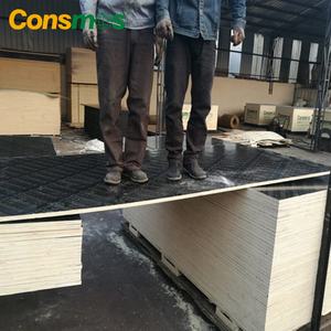 गर्म बिक्री 1220*2440mm भूरा काला लाल 12mm 15mm 18mm ब्लैक फिल्म का सामना करना पड़ा प्लाईवुड - Product Image 6