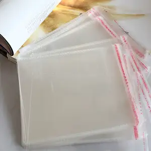 Custom ized Self Seal Adhesive Opp Kunststoff unterschied licher Größe für DVD-Box