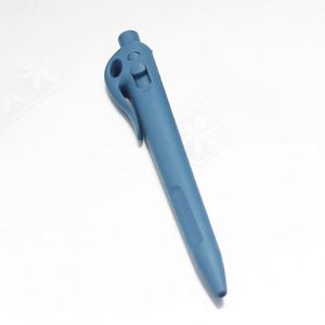 Food Grade Metal Detectable Ballpoint <b>Pen</b> Industrial Workplaces Blue Black 1.0mm Plastic with Replaceable <b>Refill</b> - Product Image 1