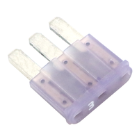 Portafusibles Mega Midi Combinado de Cerámica para Automóviles, Fusible Térmico para Automóviles Rm10, Caja de Fusibles Automotrices 3A 0337003.PX2S 32V, Fusible de Cuchilla 337 Micro3