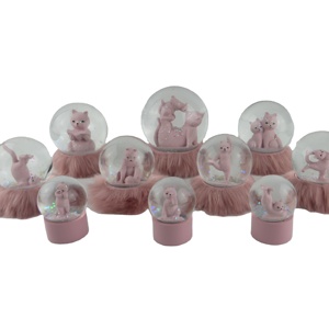 De gato Rosa globo de nieve globo de agua - Product Image 1