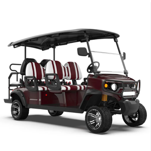 Voiturette de golf compacte chinoise avec batterie 48V, certifiée CE, 5-6 places, vitesse 30-50 km/h, autonomie 70-90 km, abordable - Product Image 6