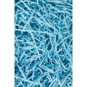 Blue Zigzag Eyelash <b>Shredded</b> <b>Tissue</b> <b>Paper</b> 100g for Packaging - Product Image 1